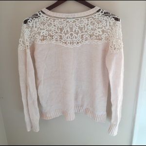 Lace Forever 21 Sweater