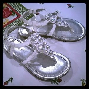 Little Girls Jewel Sandals