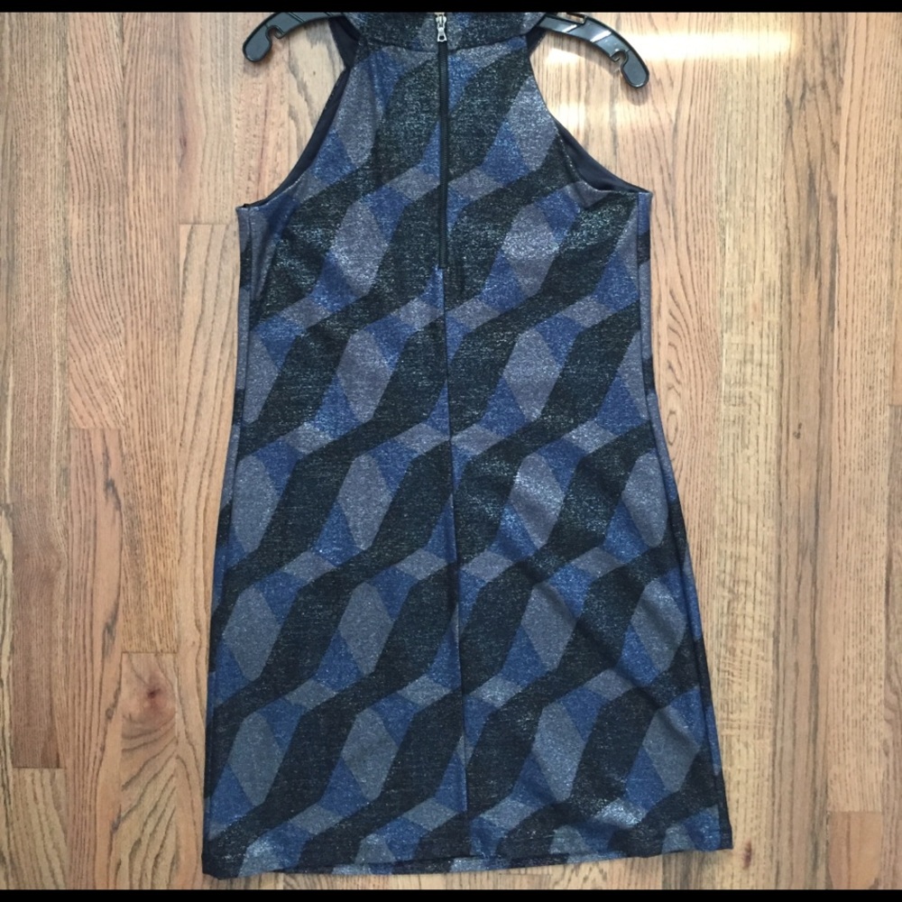 Elie Tahari Metallic Dress