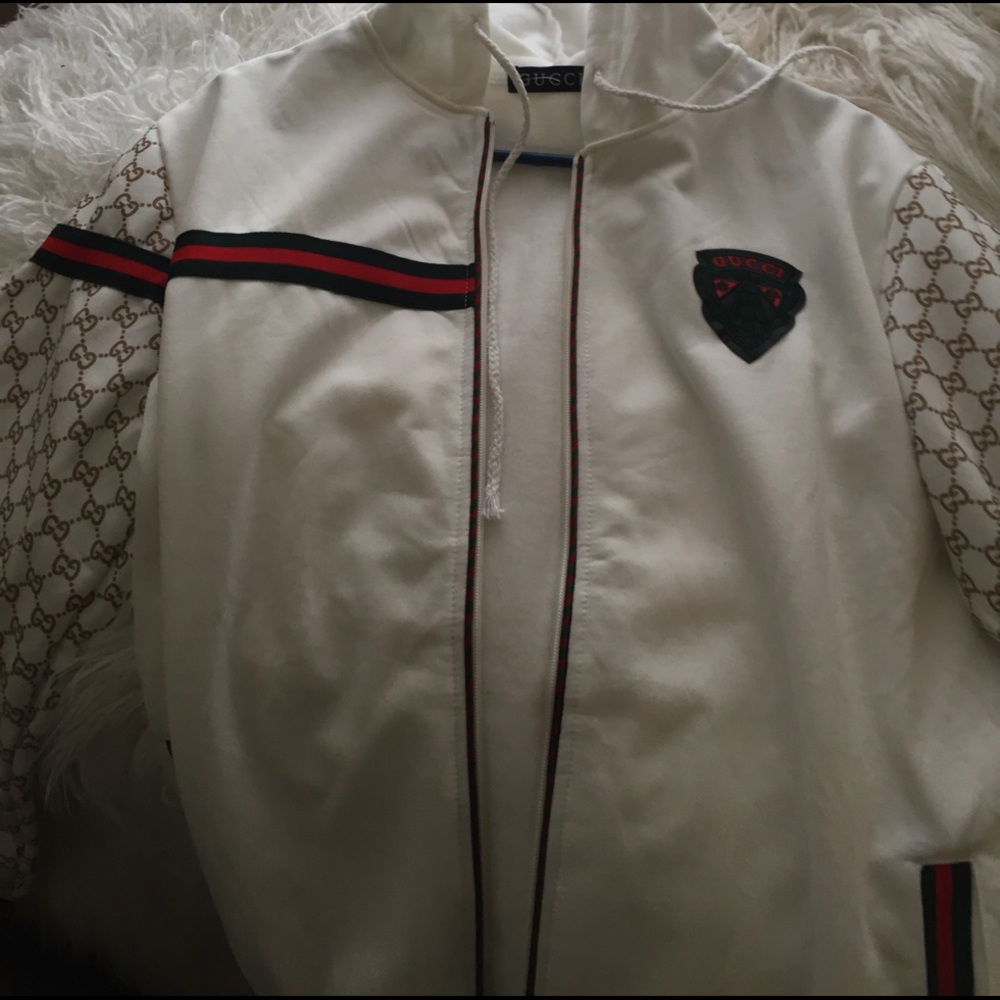 Xxl Gucci fleece hoodie nwot