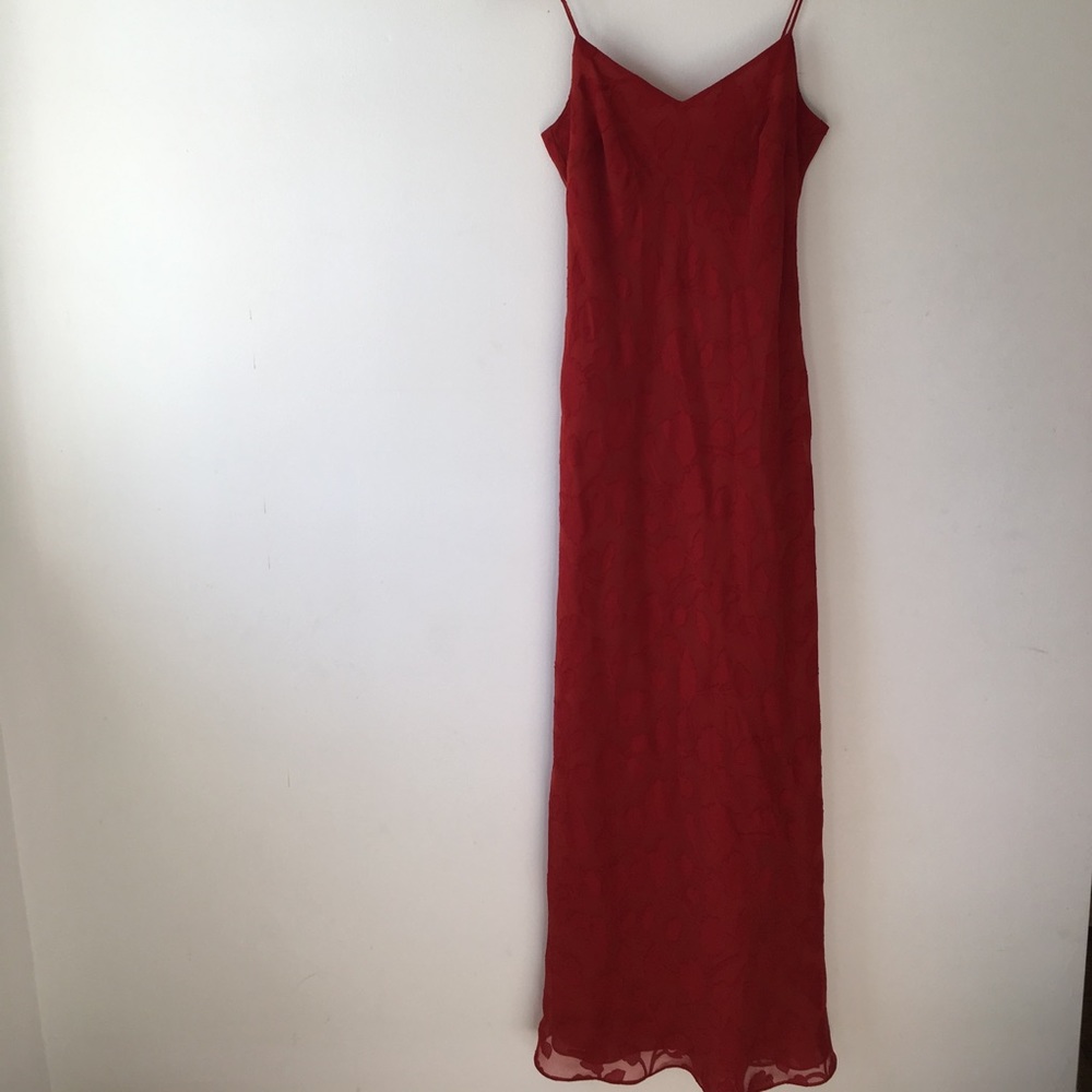 Ann Taylor Long Dress Red in Size 2