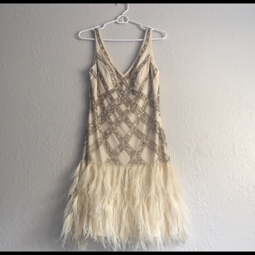 Designer Sue Wong Gatsby dress