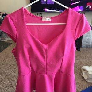 Peplum top