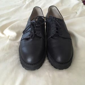 Black Oxfords (real leather)