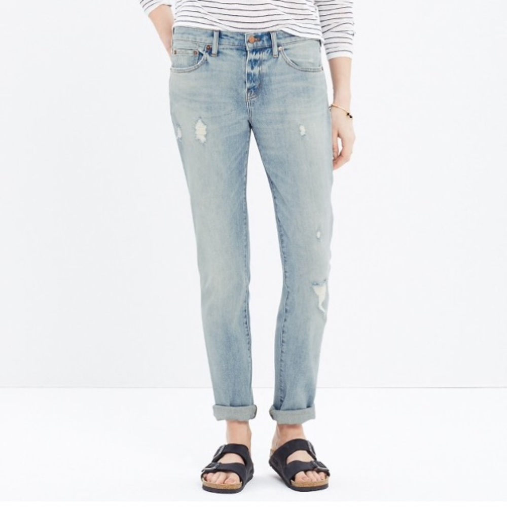 Madewell NWT slim boy jean Kinsey wash
