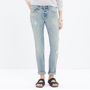 Madewell NWT slim boy jean Kinsey wash