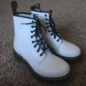 Original Doc Martens AirWair in white! NWOT!