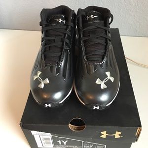 Under armour football cleats nitro diablo size 1