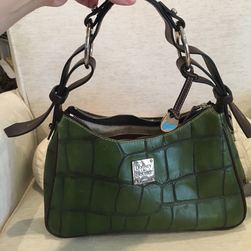 Dooney & Bourke green purse