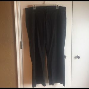 Maurices black lace detail 16 short dress pant