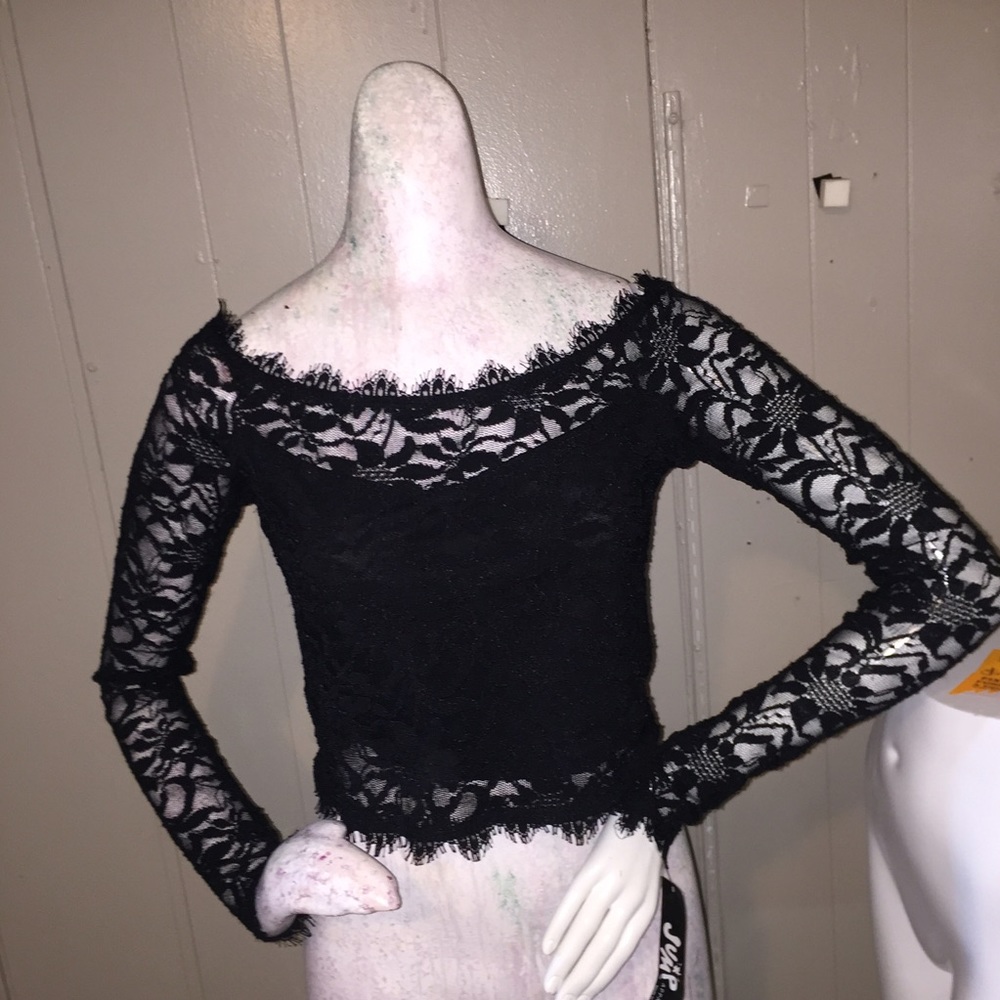 Long sleeve Lace dressy shirt