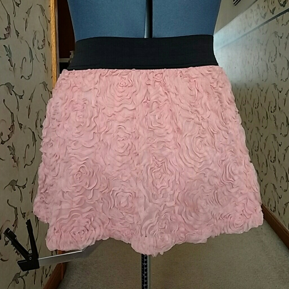 ADORABLE Pink Rosy Skirt!
