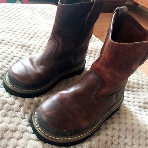Very Nice Toddler Georgia Boots Genuine Leather