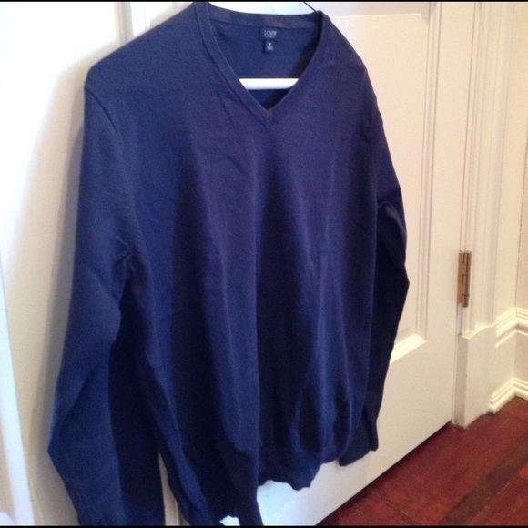 J. Crew men's 95cotton/25cashmere sweater - Picture 1 of 2