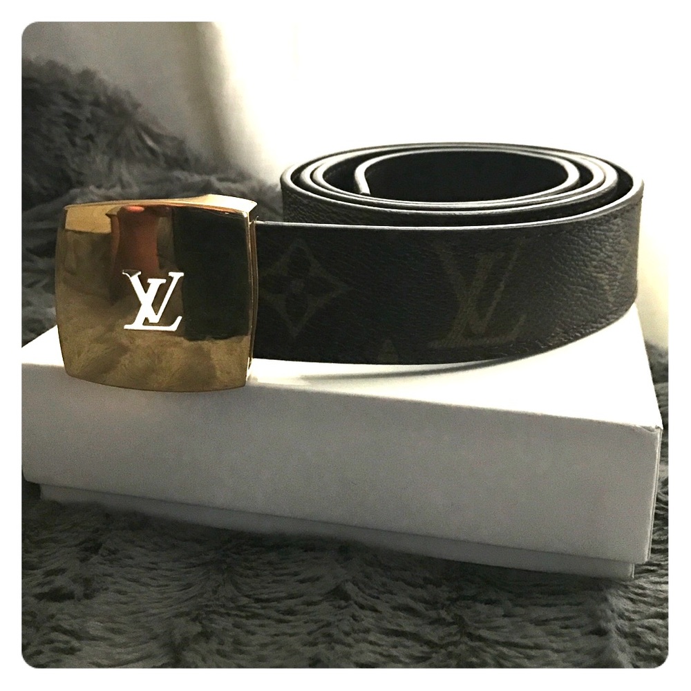 Men's size 34 Louis Vuitton belt.