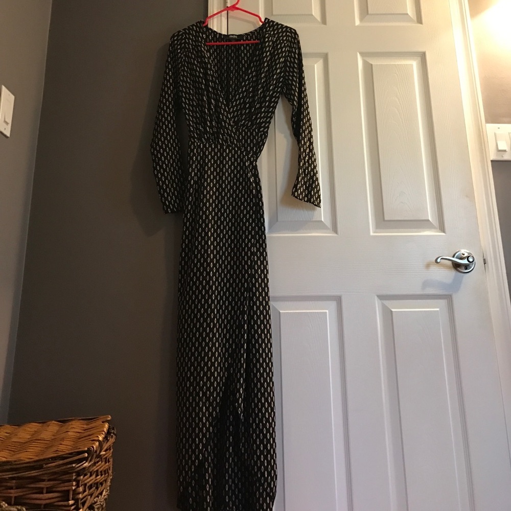 Wrap maxi dress