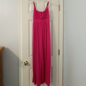 Deep Pink New Direction Maxi Dress