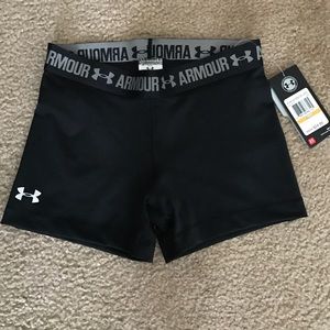 Women's under armour spandex shorts