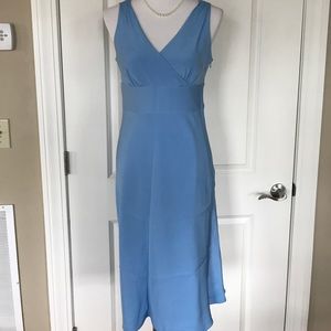 JCREW Blue A-line Dress, Size 10P