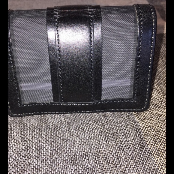 AUTHENTIC: Burberry Men's Bi Fold Wallet - Picture 2 of 8