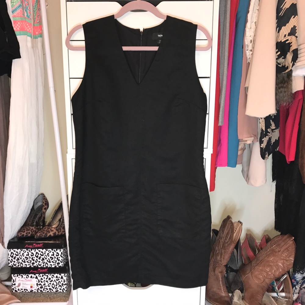 Black Suede Dress