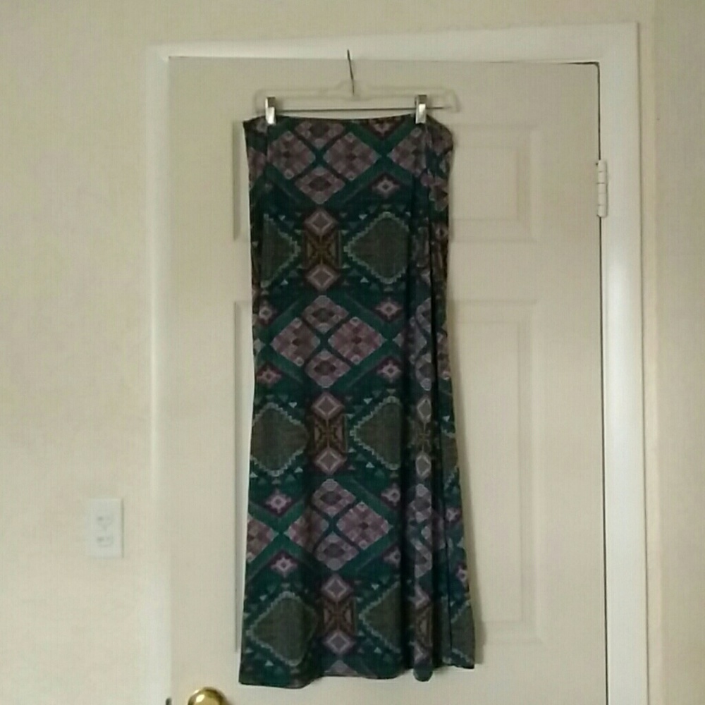 Cotton Maxi Skirt