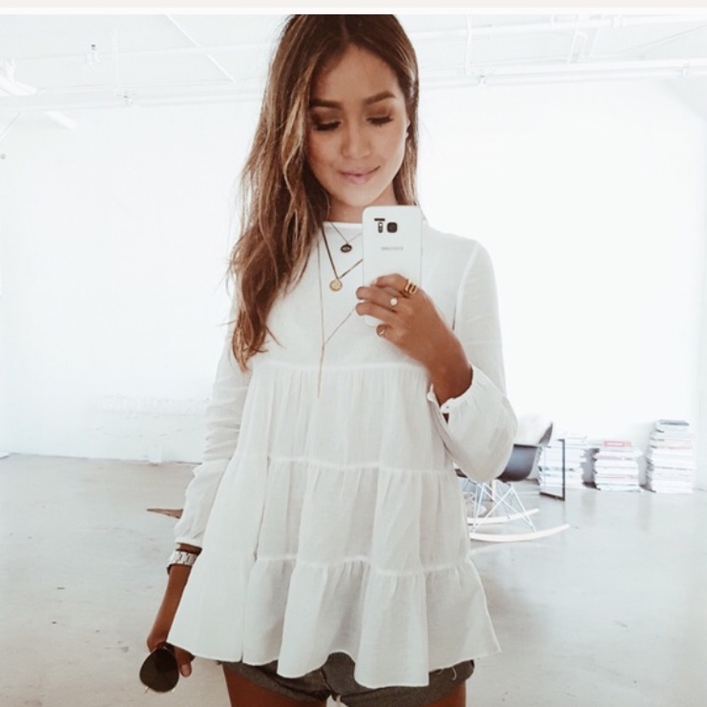 ISO Sincerely Jules Frieda Top (in white)