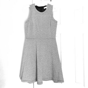 Black and white dress