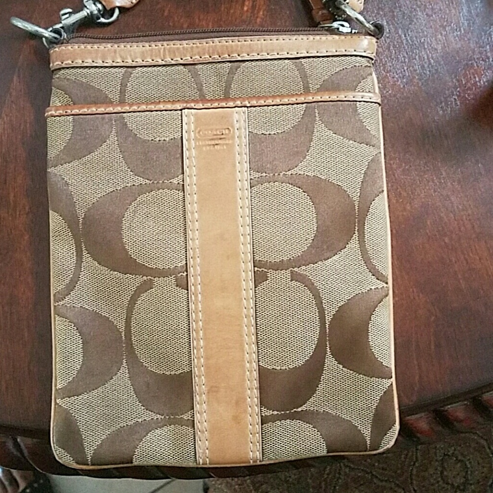 Authentic Coach crossbody purse used