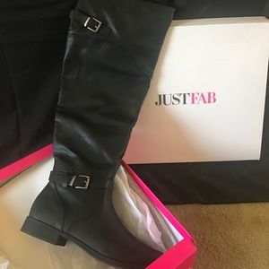 Knee High Wide Calf Boots