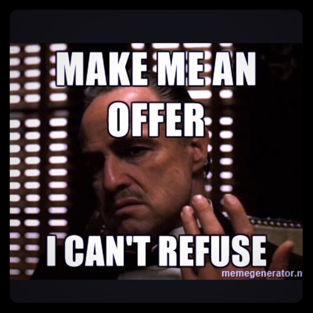 Like the item, but not the price?  Make an offer!