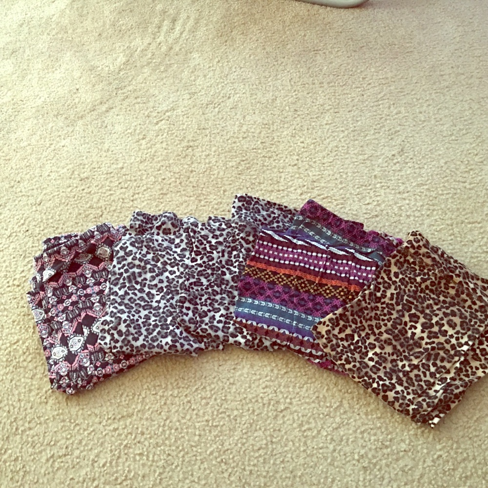 Patterned leggings. Cheetah, Aztec & boho