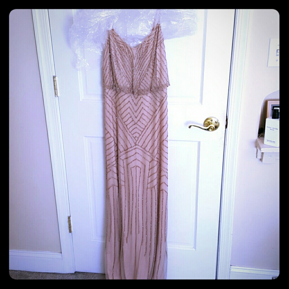 Adrianna Papell bridesmaid dress (Beholden)