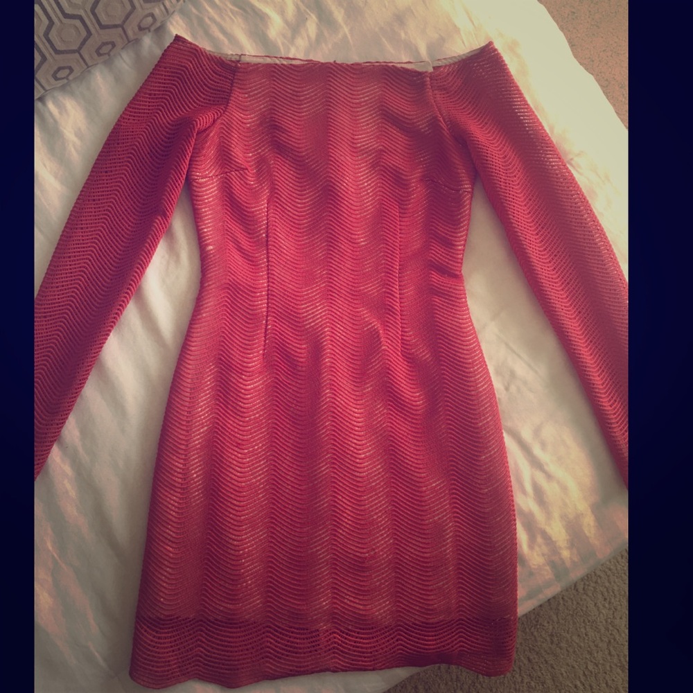 Keepsake off the shoulder dress