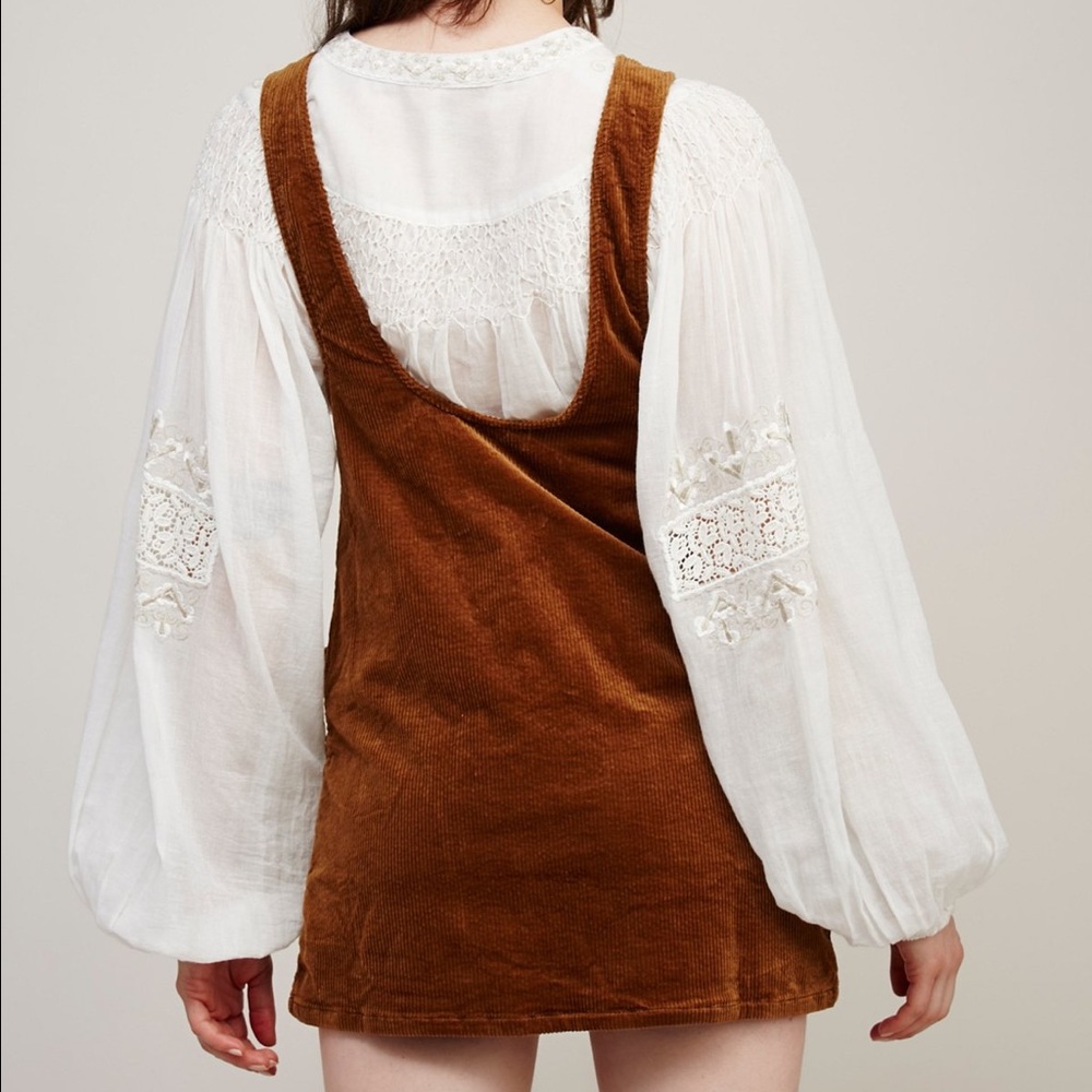 Free People Corduroy Retro Jumper