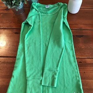 ⚡️Last Chance ⚡️VS Pink Scoop Neck Waffle Henley