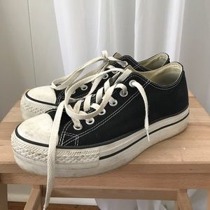 Converse platform sneakers