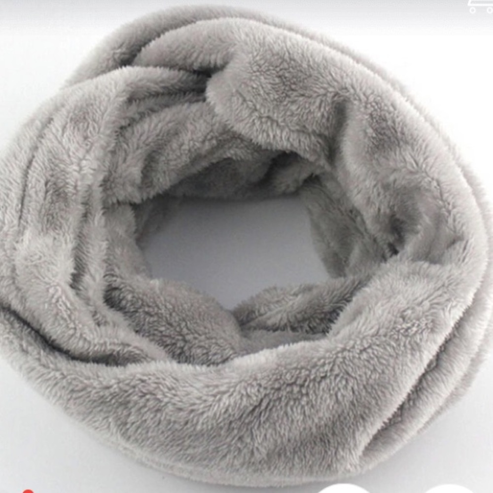 Warm and soft infinity scarf