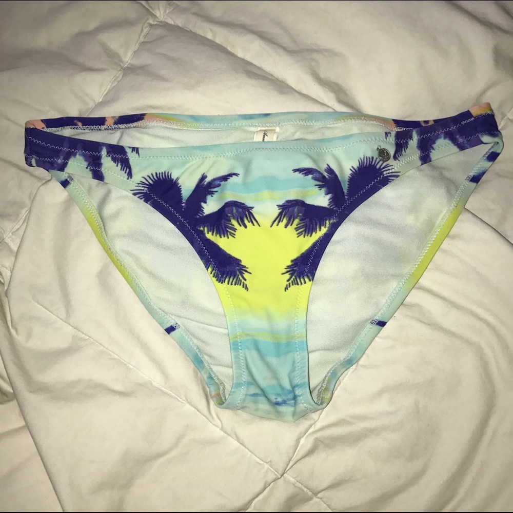 palm tree bikini bottoms