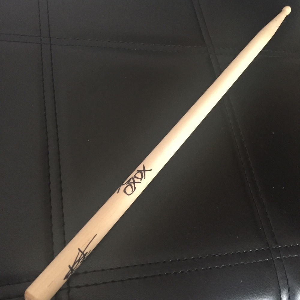 Autographed My Chemical Romance Drumstick