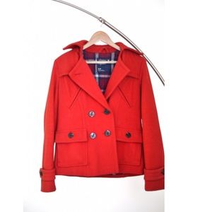 Red Wool Jacket.