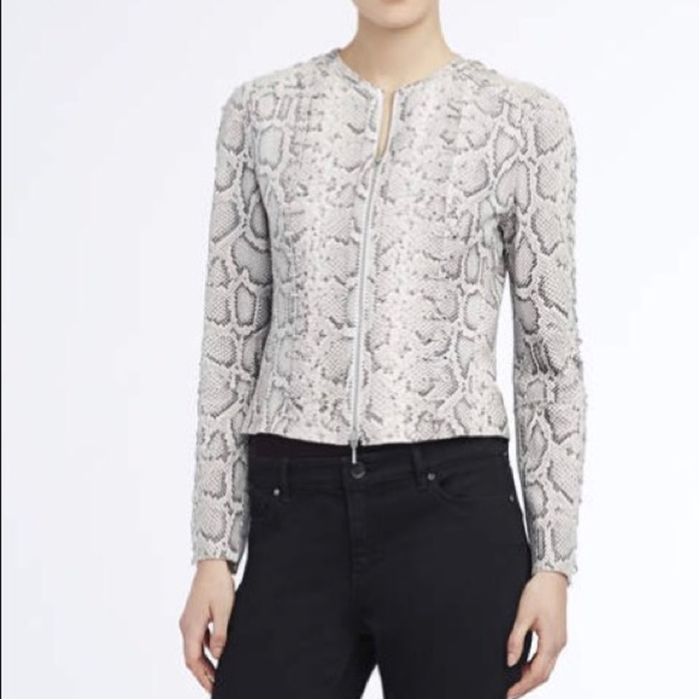 Dakota Leather Jacket Elie Tahari