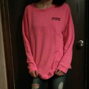 VS PINK Spirit Jersey sweatshirt!