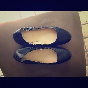 J Crew Italian leather ballet flats