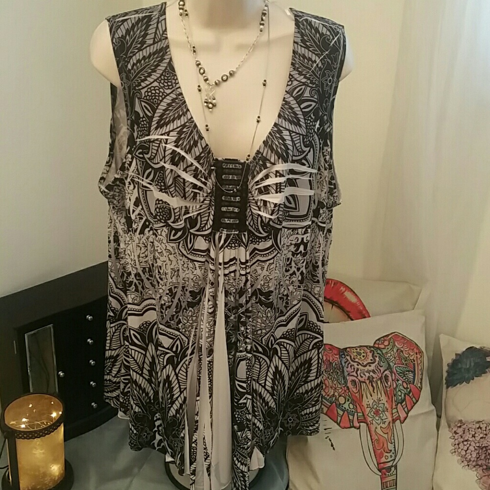 👄HP 9.12.17 Sleeveless tunic