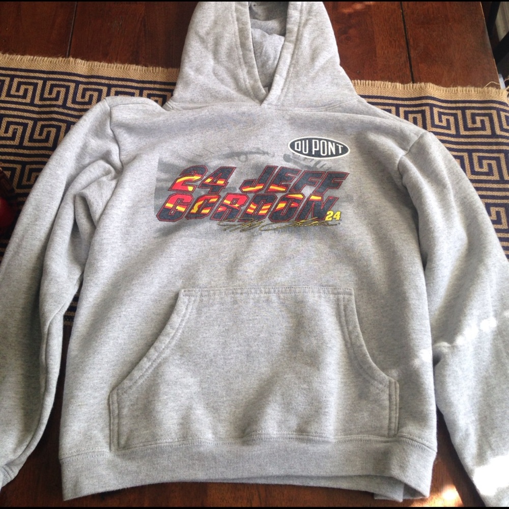 A #24 Jeff Gordon NASCAR hoodie