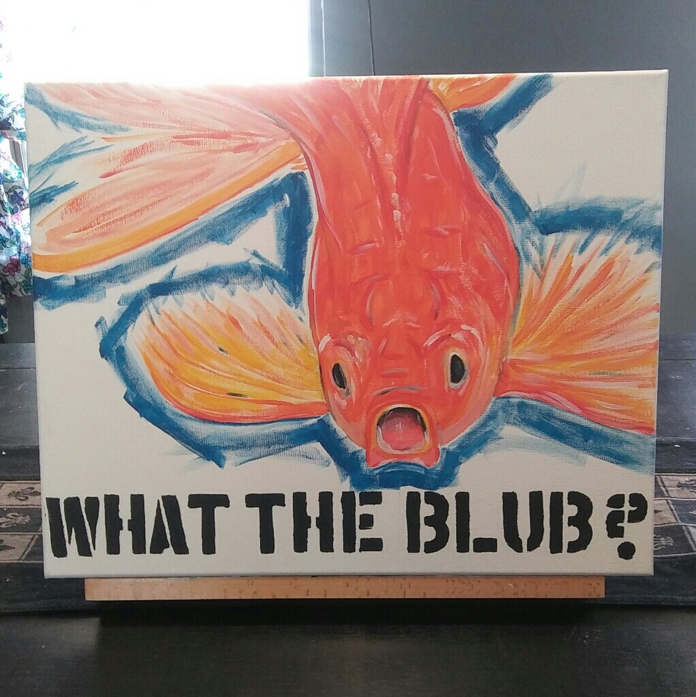 Goldfish Painting