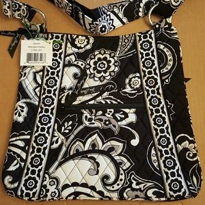 Vera Bradley Midnight Paisley Hipster Handbag