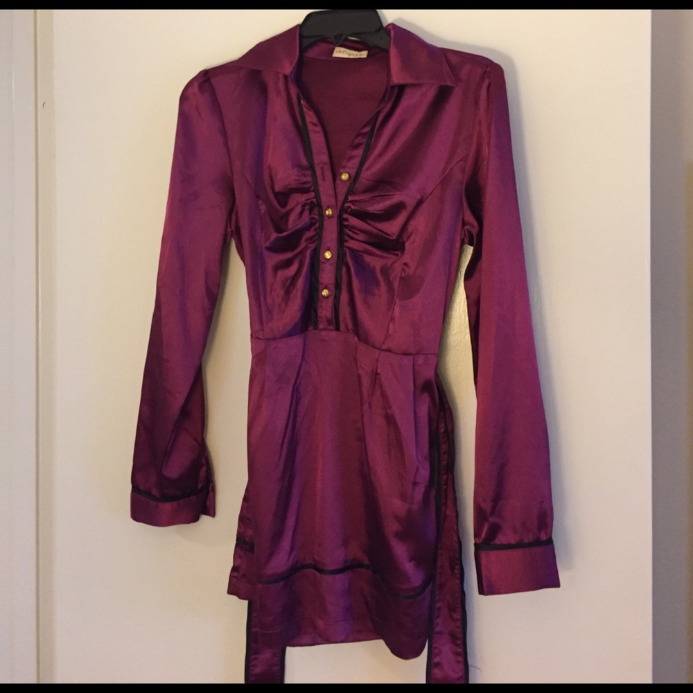 Purple blouse