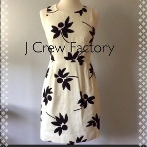 NWT J Crew Factory Floral Sheath dress